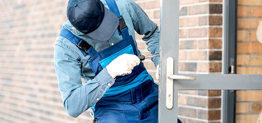 Pivot Storefront Door Locks Installation in Lake Forest, California