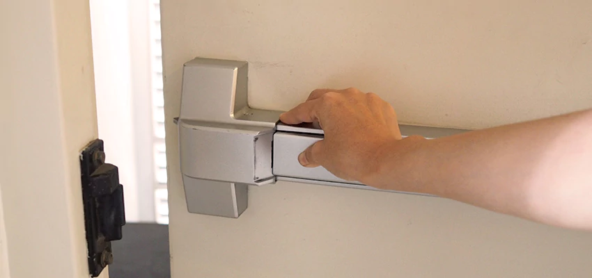 Roller Gate Panic Bar Installation in Lake Forest, California